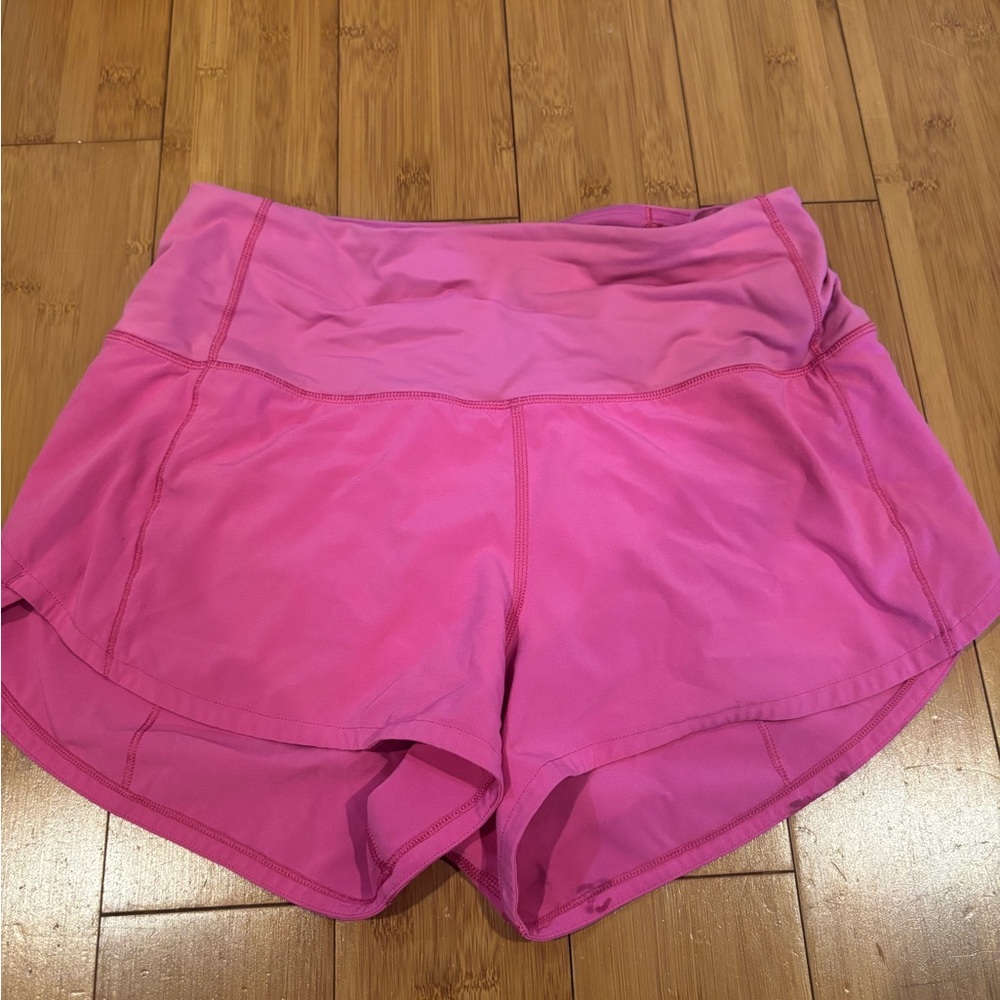 Women's Pink Athletic Shorts